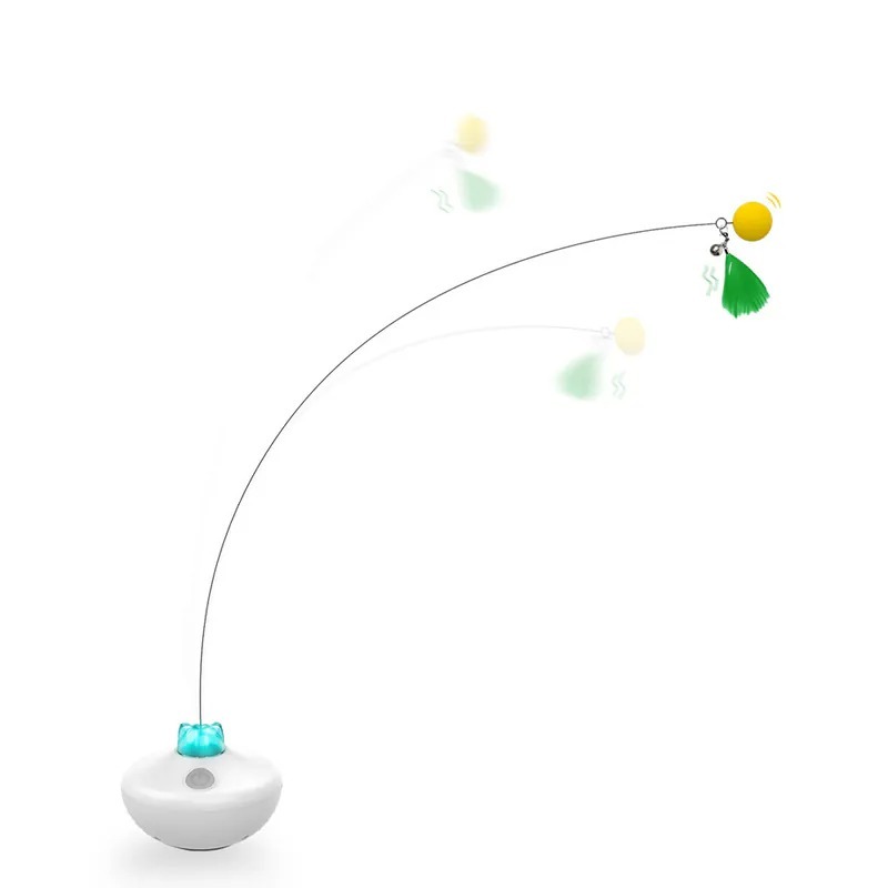 BENTOPAL 邦特普｜太空貓星人旋轉逗貓儀  |貓玩具