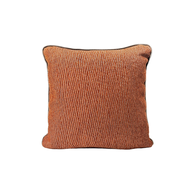 交織磚橘抱枕