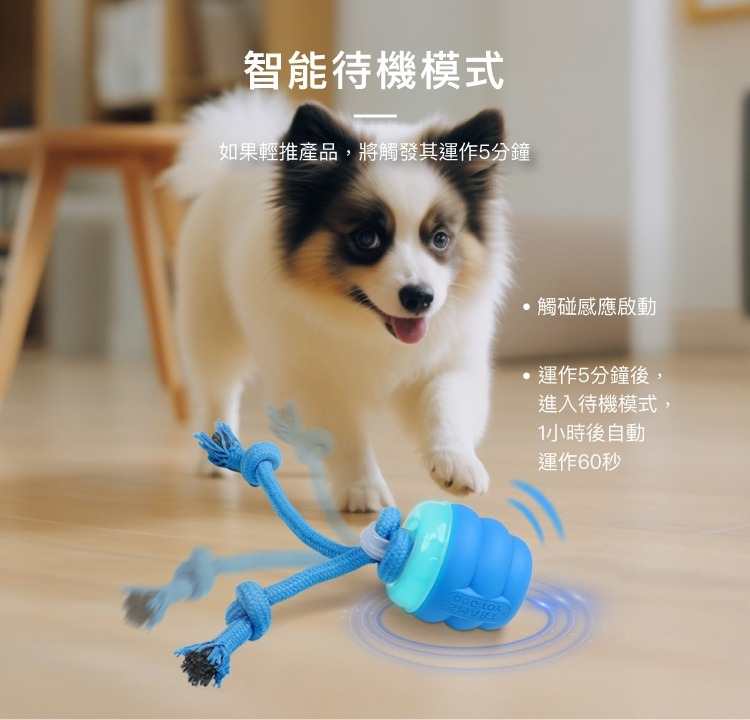 BENTOPAL 邦特普｜LED智能搖搖球|狗玩具