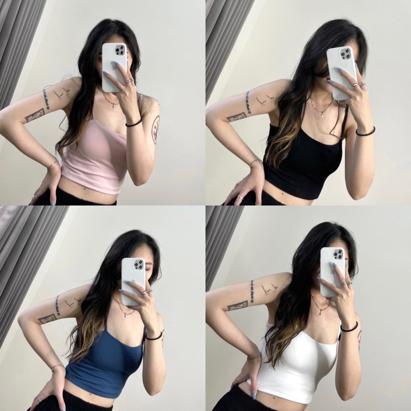 闆娘大力推薦💯長版細肩小可愛Bratop(5色/長版)