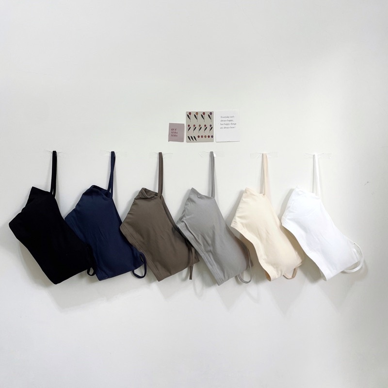 闆娘大力推薦💯短版細肩小可愛Bratop(5色/短版)