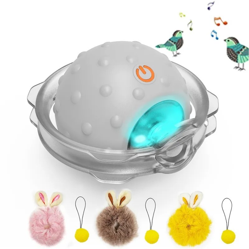 BENTOPAL 邦特普 兔耳造型智能逗貓車 | 貓玩具