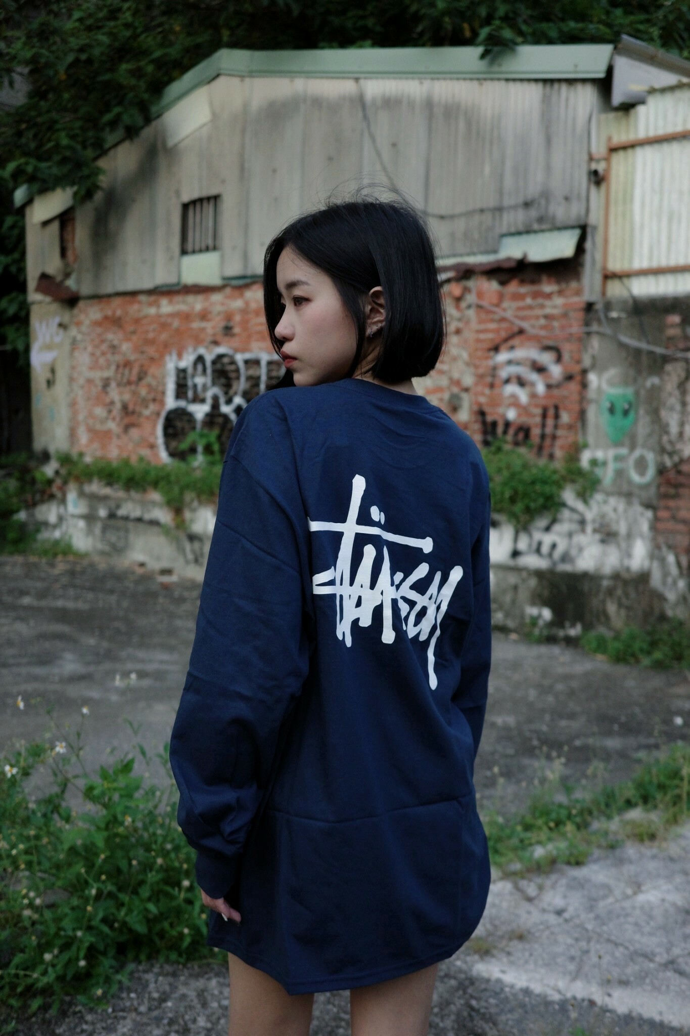 Stussy 基本logo 薄長袖 兩色現貨到 1994870