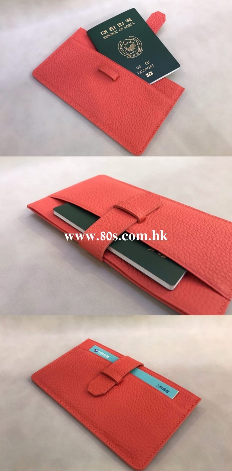 牛皮多色  真皮長銀包【1918-1039】