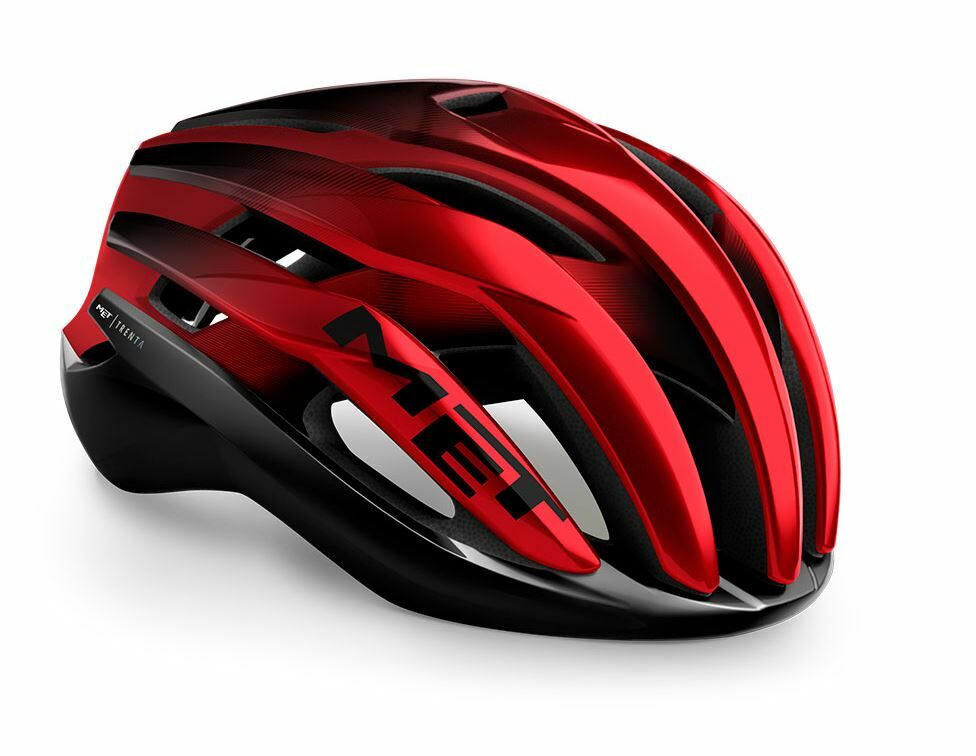 【MET】TRENTA MIPS RN2 安全帽 / 金屬紅黑