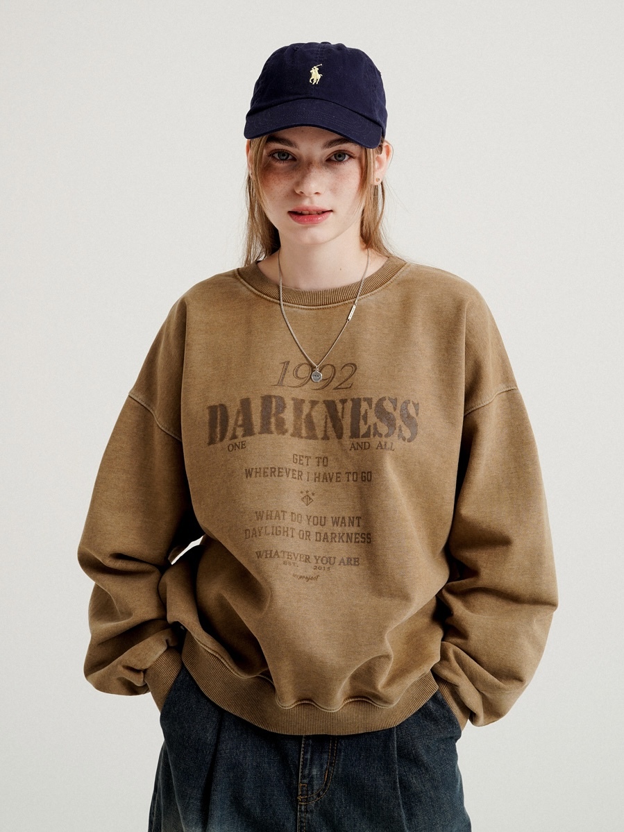 <預購> 韓國WV PROJECT 1992復古感高磅大學T