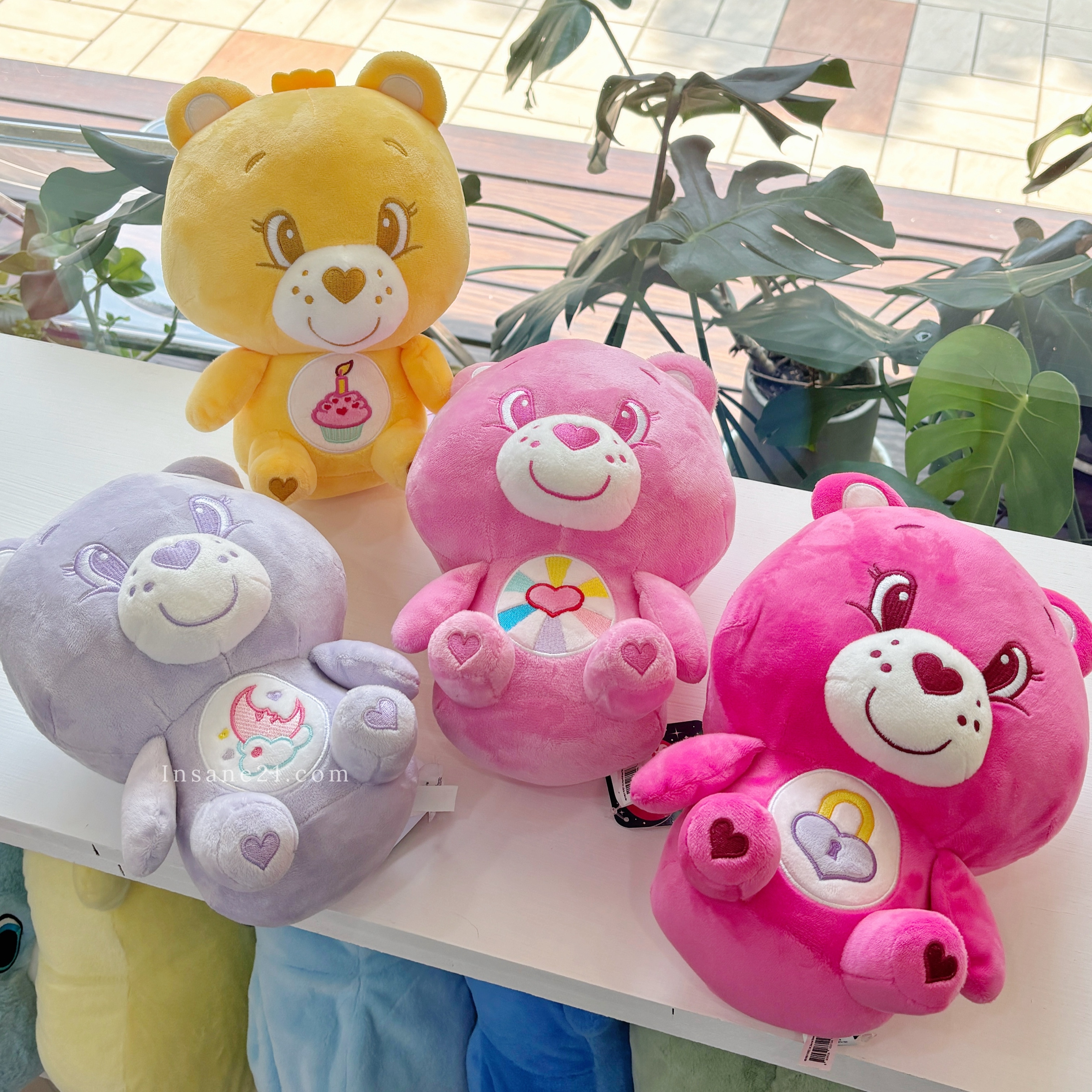 CARE BEARS彩虹熊 大頭娃娃 玩偶 韓國版 擺設 代購