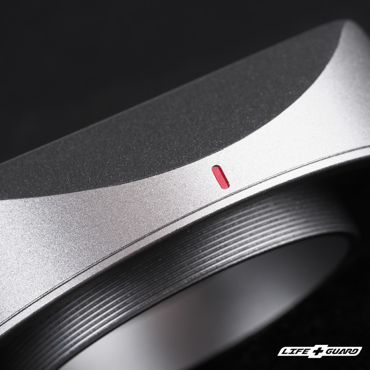 LIFE+GUARD Squarehood XF 27mm F2.8 鏡頭貼膜安裝示意，專機專屬開版設計