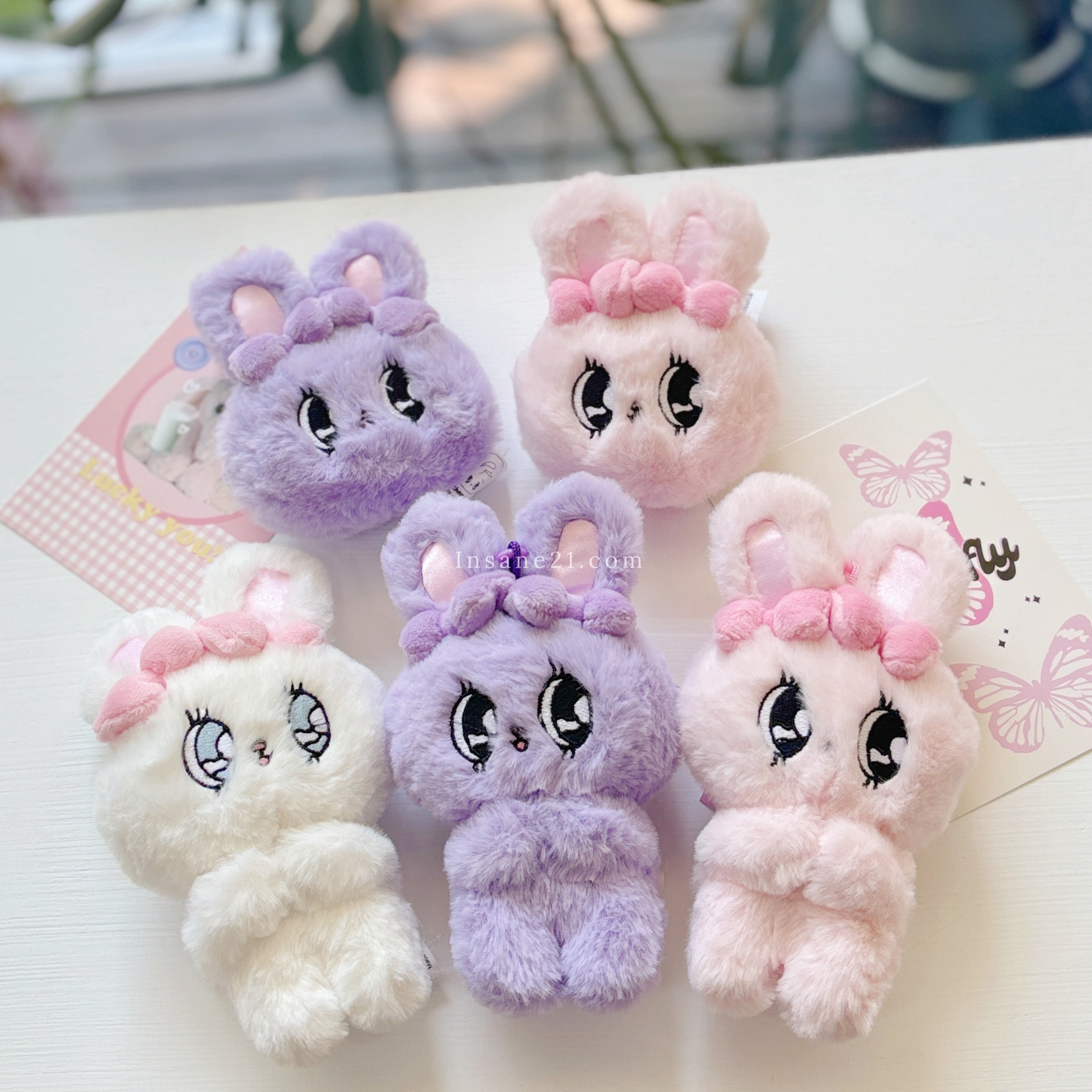 泰國/ESTHER BUNNY 艾絲樂小兔 玩偶 吊飾 鑰匙圈