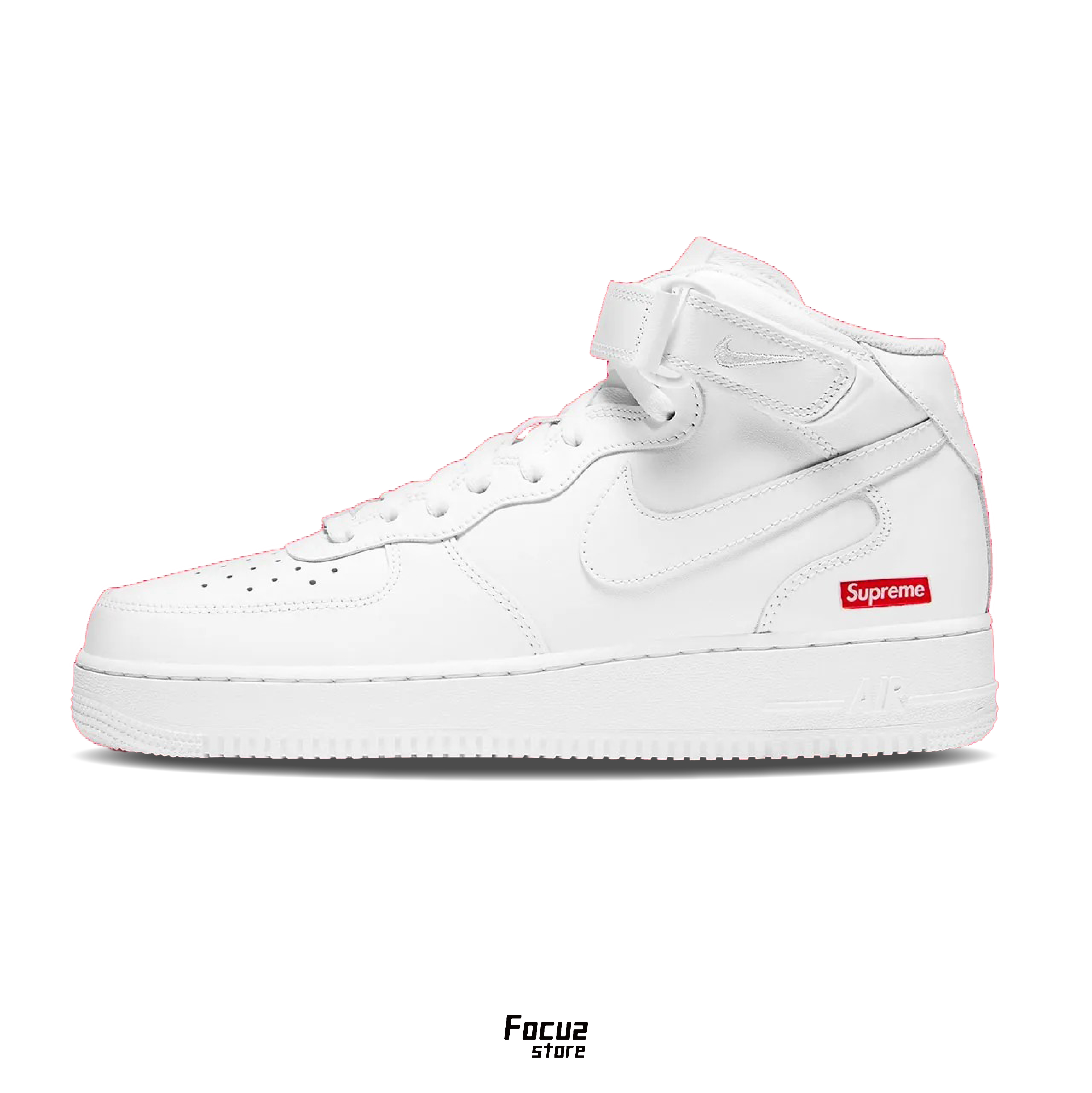 【Focus Store】預購 Supreme x Nike Air Force 1 Mid "White" 白色 FZ8784-100