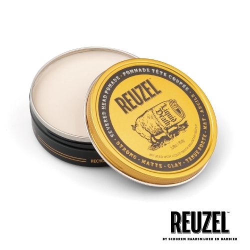 【GISH Beauty】REUZEL 黑金豬超強力黏土級水性霧面髮臘95g (死亡之水聯名款)