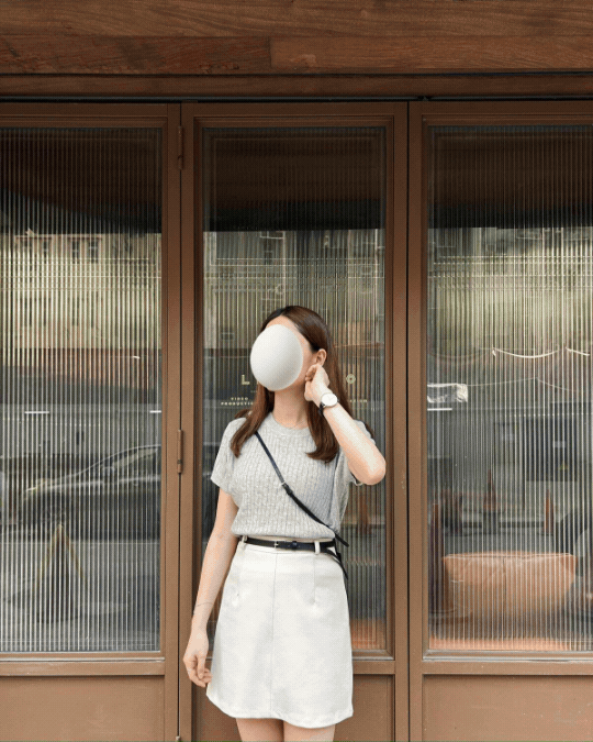 COME BACK! 《KR》俐落西裝短裙(連belt)