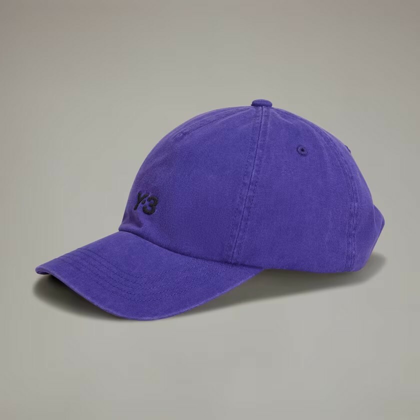 【 Y-3 DAD CAP 復古老爹帽 - 學院紫 】