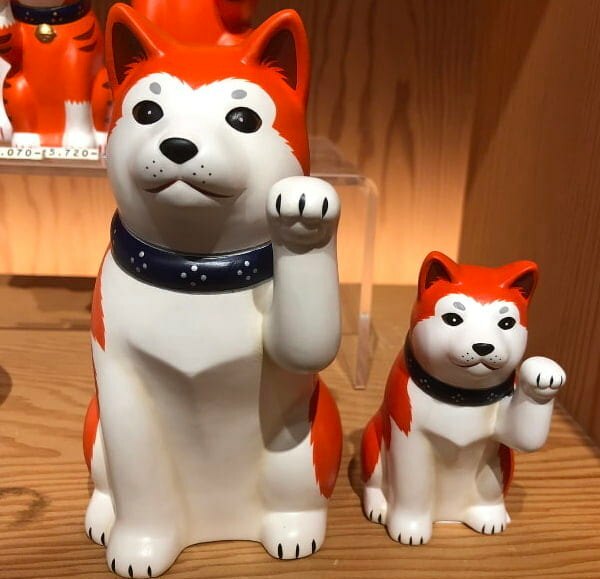 Beams jp 中外陶園 招財柴犬