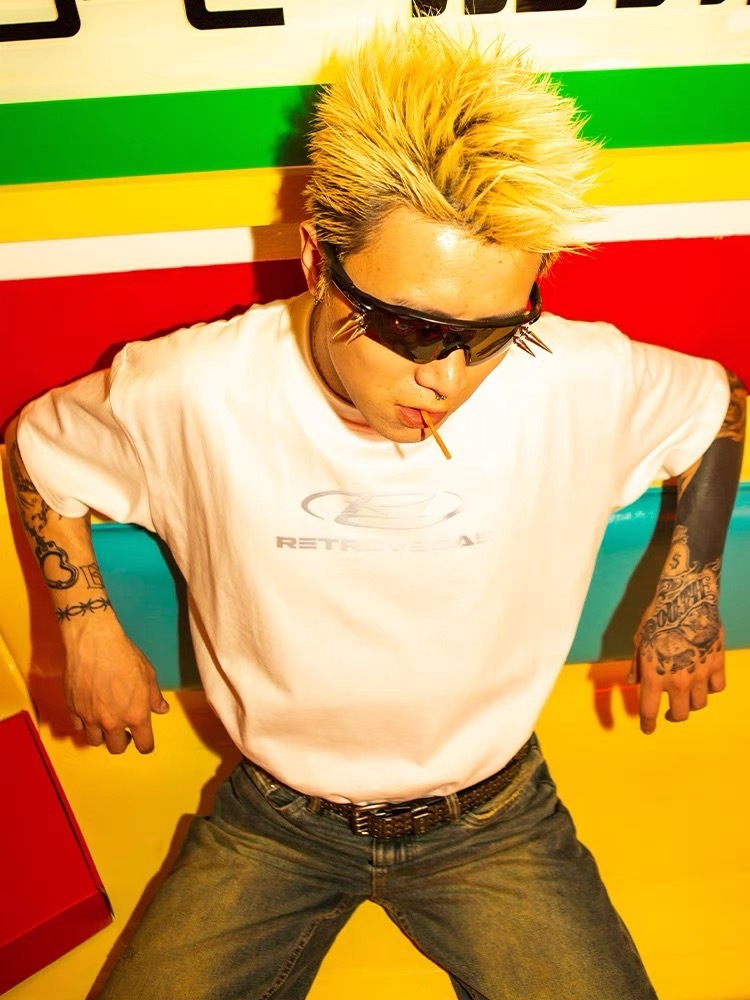 RTVG 做舊水洗百搭 短袖 T