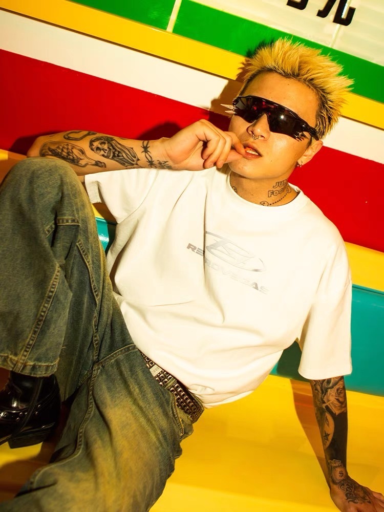 RTVG 做舊水洗百搭 短袖 T