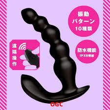 PPP 雌墜後庭震動棒 10 連續拉珠