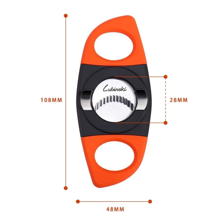 【魯賓斯基】大口徑28mm 雙刃雪茄剪 自帶雪茄托 #禮盒 #送禮自用