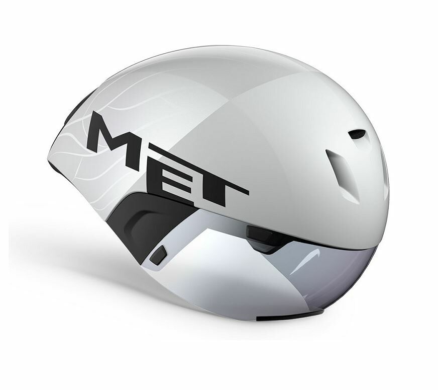 【MET】Codatronca 空力三鐵計時安全帽 / 白