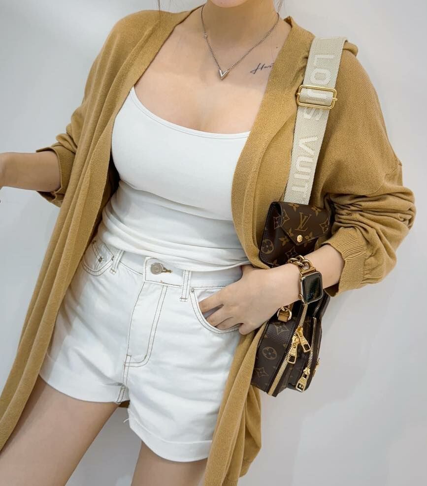 【一定要買的針織紗長版罩衫外套】（現貨）