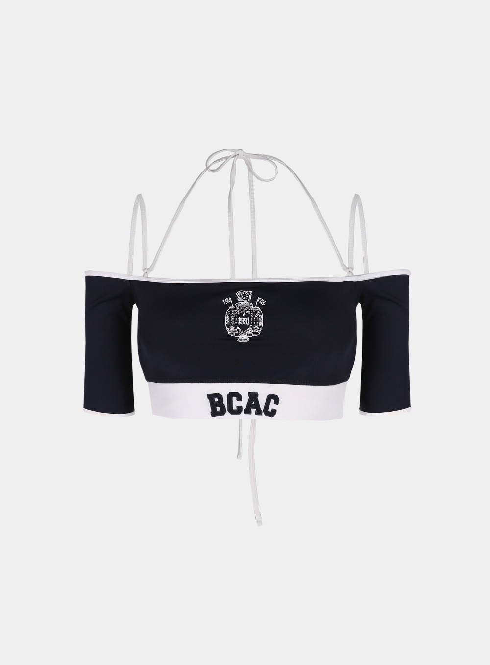 【代購】Badblood海軍藍刺繡 露肩內衣