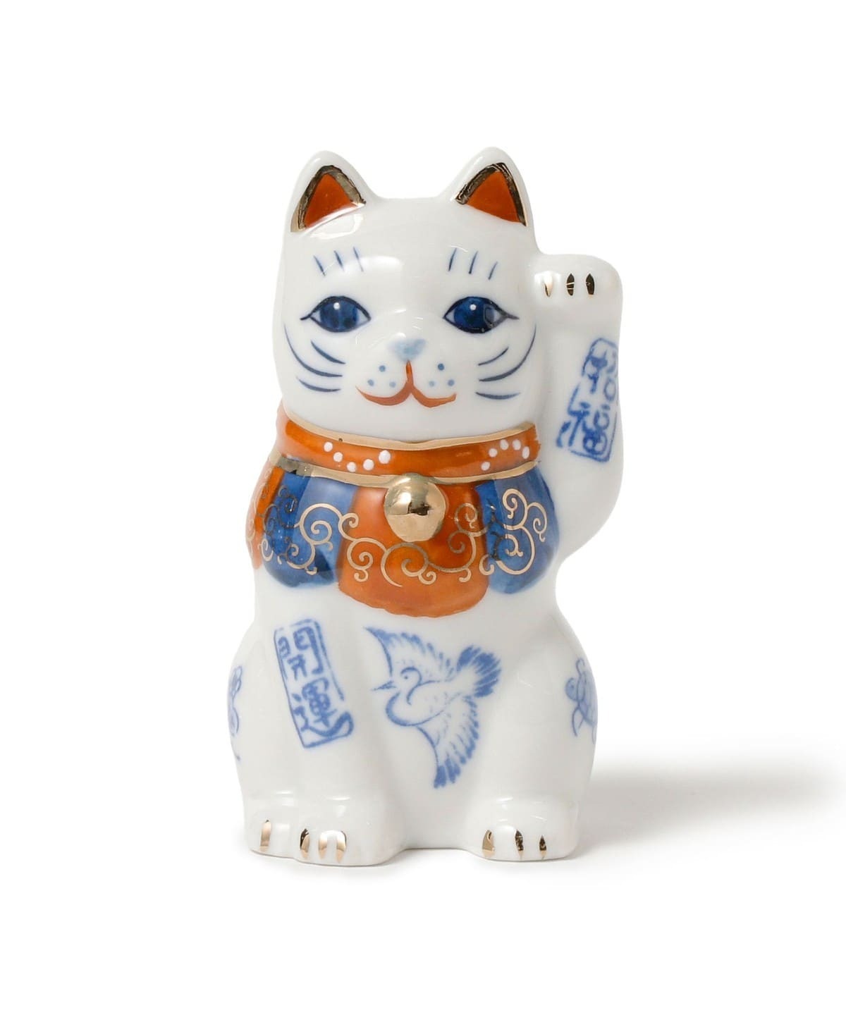 現貨┃BEAMS JAPAN 招財貓節 中外陶園 染錦開運招福貓 左手 2.5号