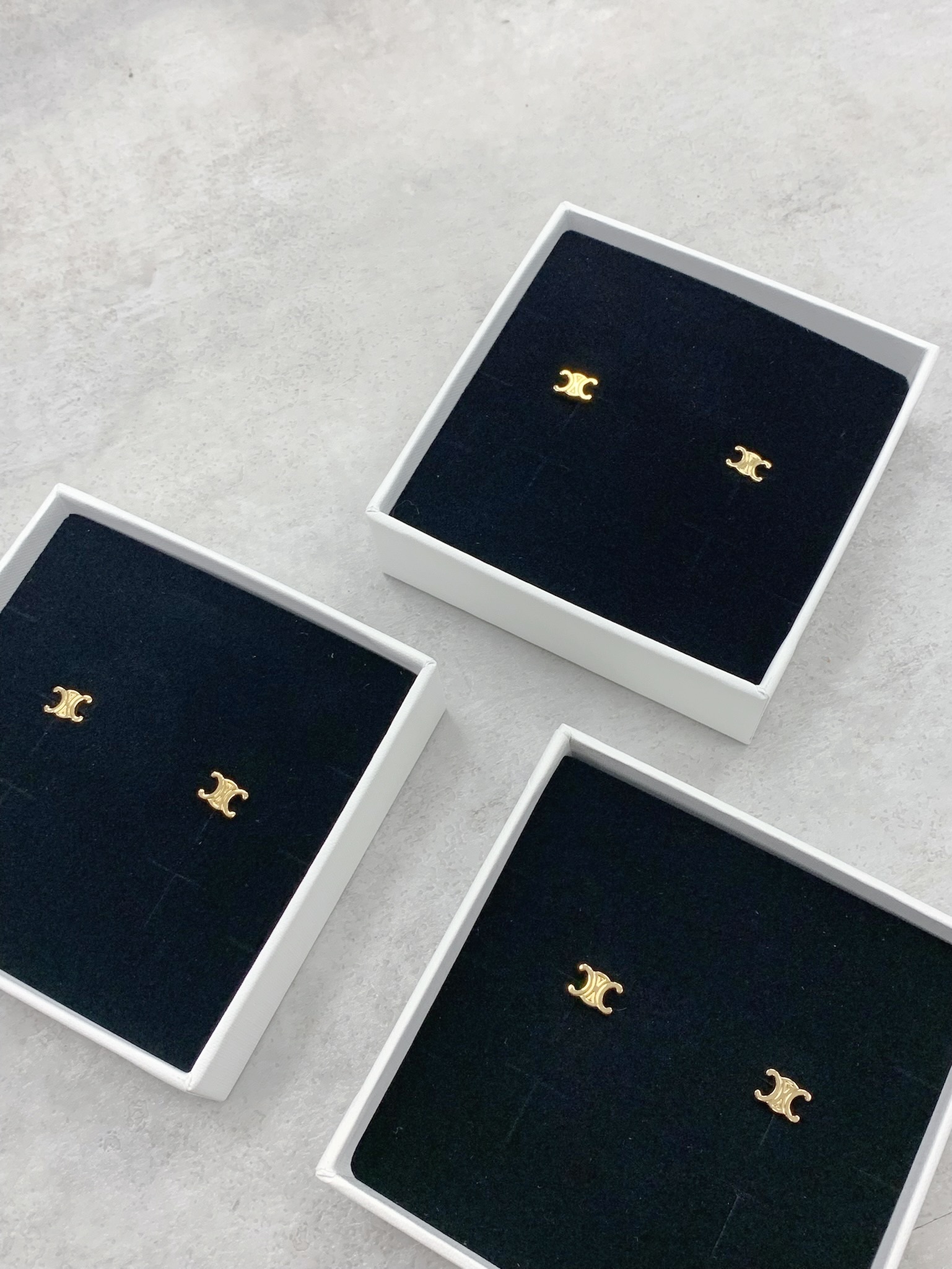 Celine Triomphe Studs