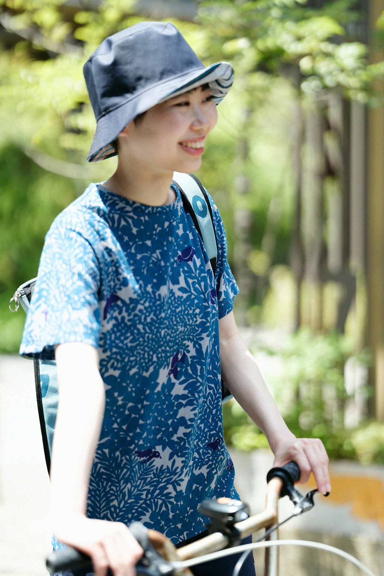 預購 - Sousou 藍葉top (京都製)