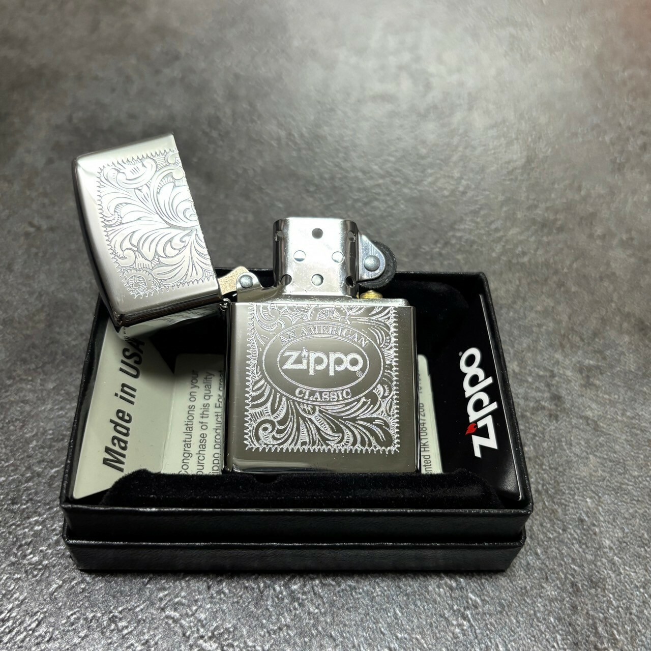 【zippo】德國原裝正品、美式經典、煤油打伙機、質感花紋系列（內膽可選搭ZIPPO/ZORRO/充氣/煤油）