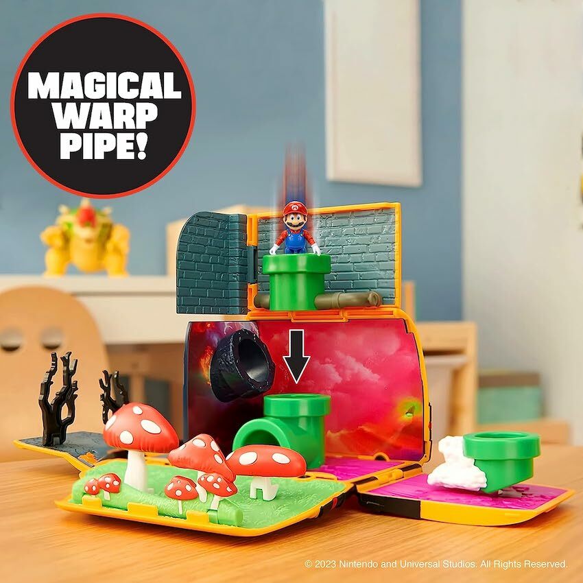 美國 Super Mario Bros 貨車玩具套裝