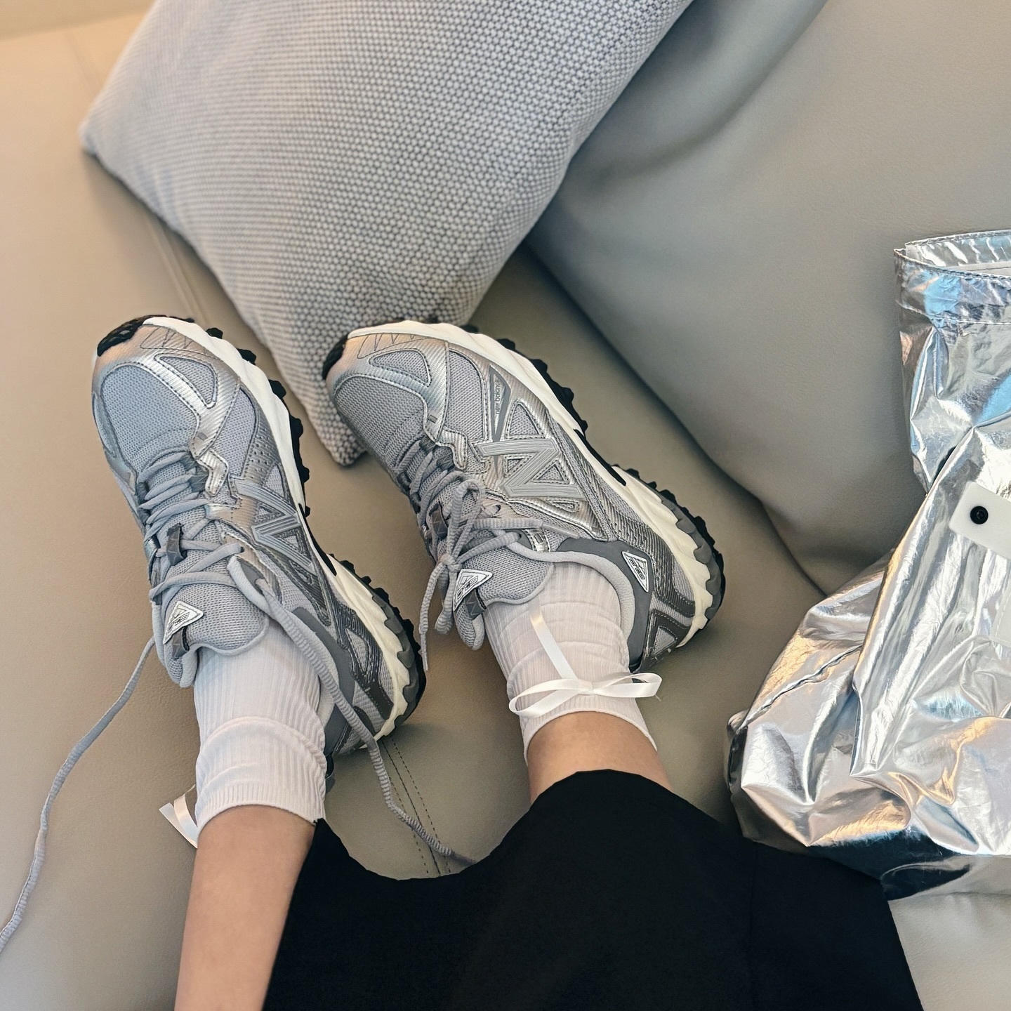 New Balance 610 日本新發售太空銀銀色機能工裝風復古鞋ML610TAU New Balance 610 日本新發售太空銀銀色機能工裝風復古鞋ML610TAU