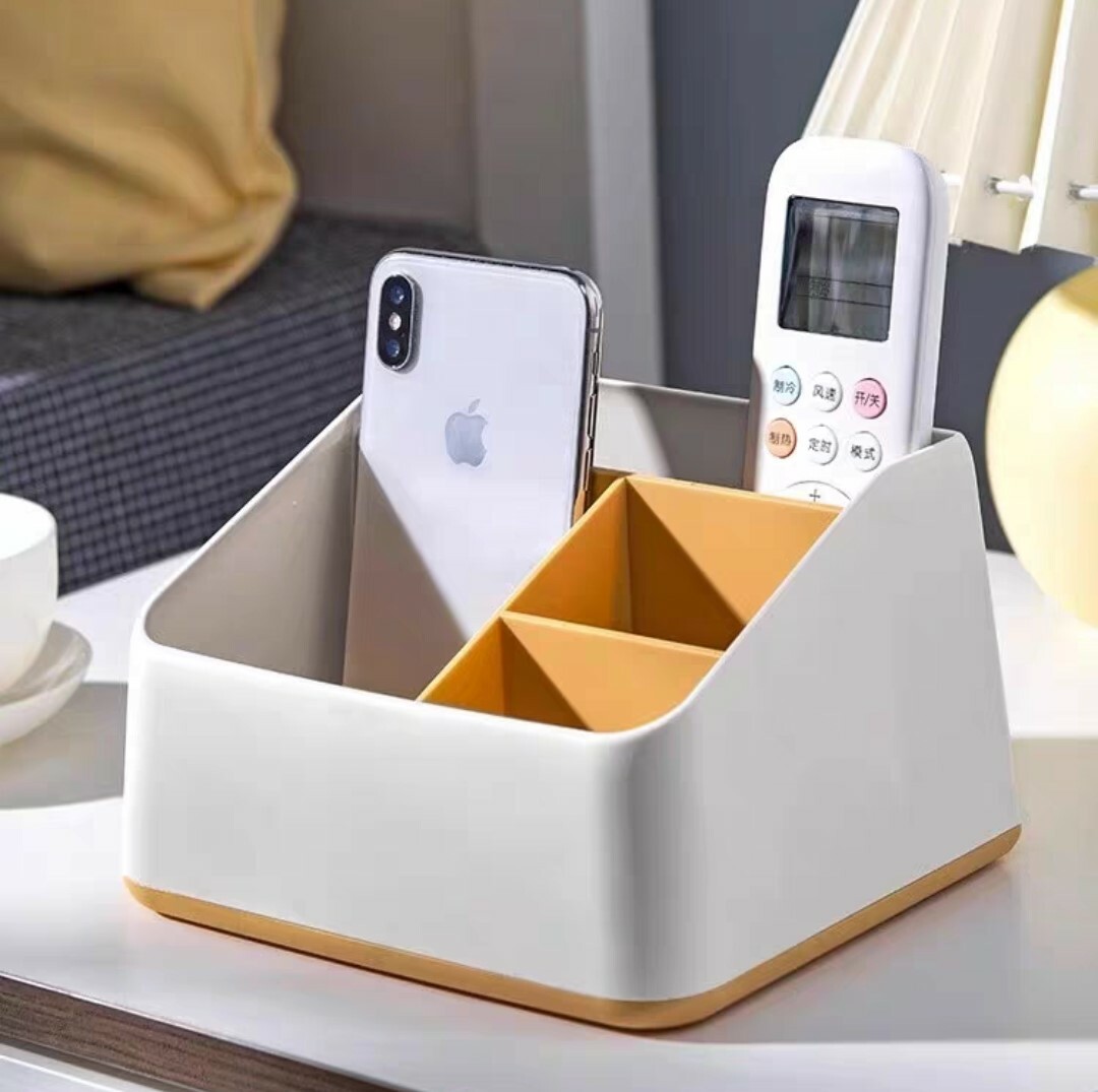 創意拚色遙控器收納盒