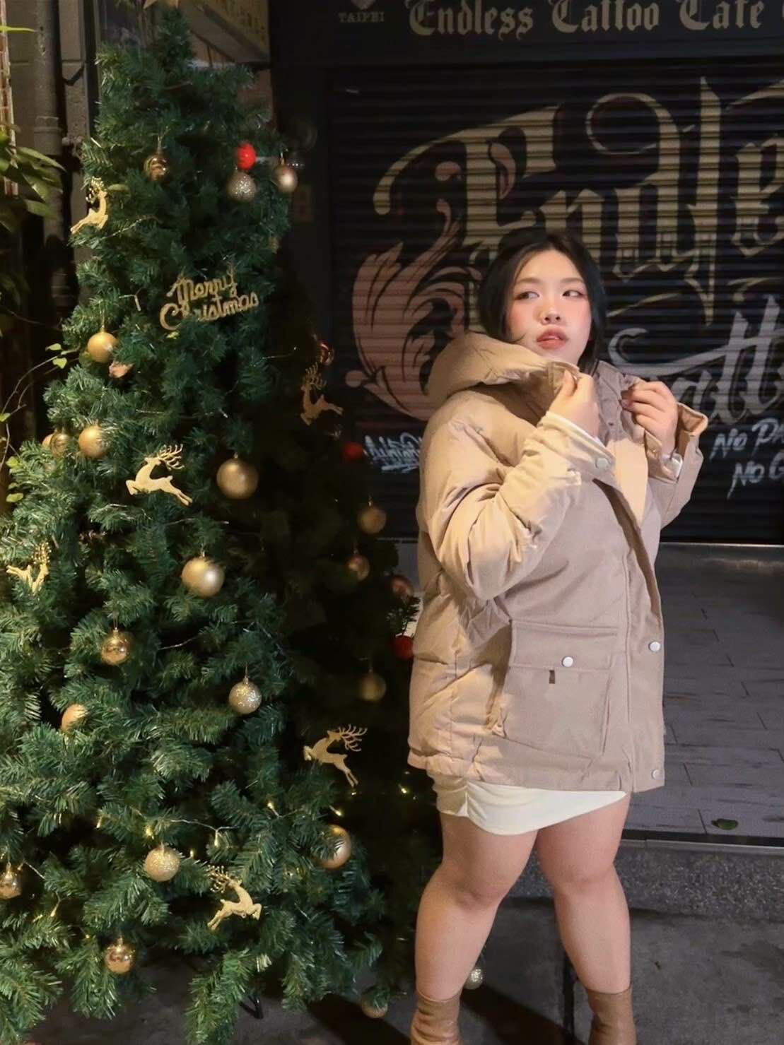 韓系質感鋪棉外套