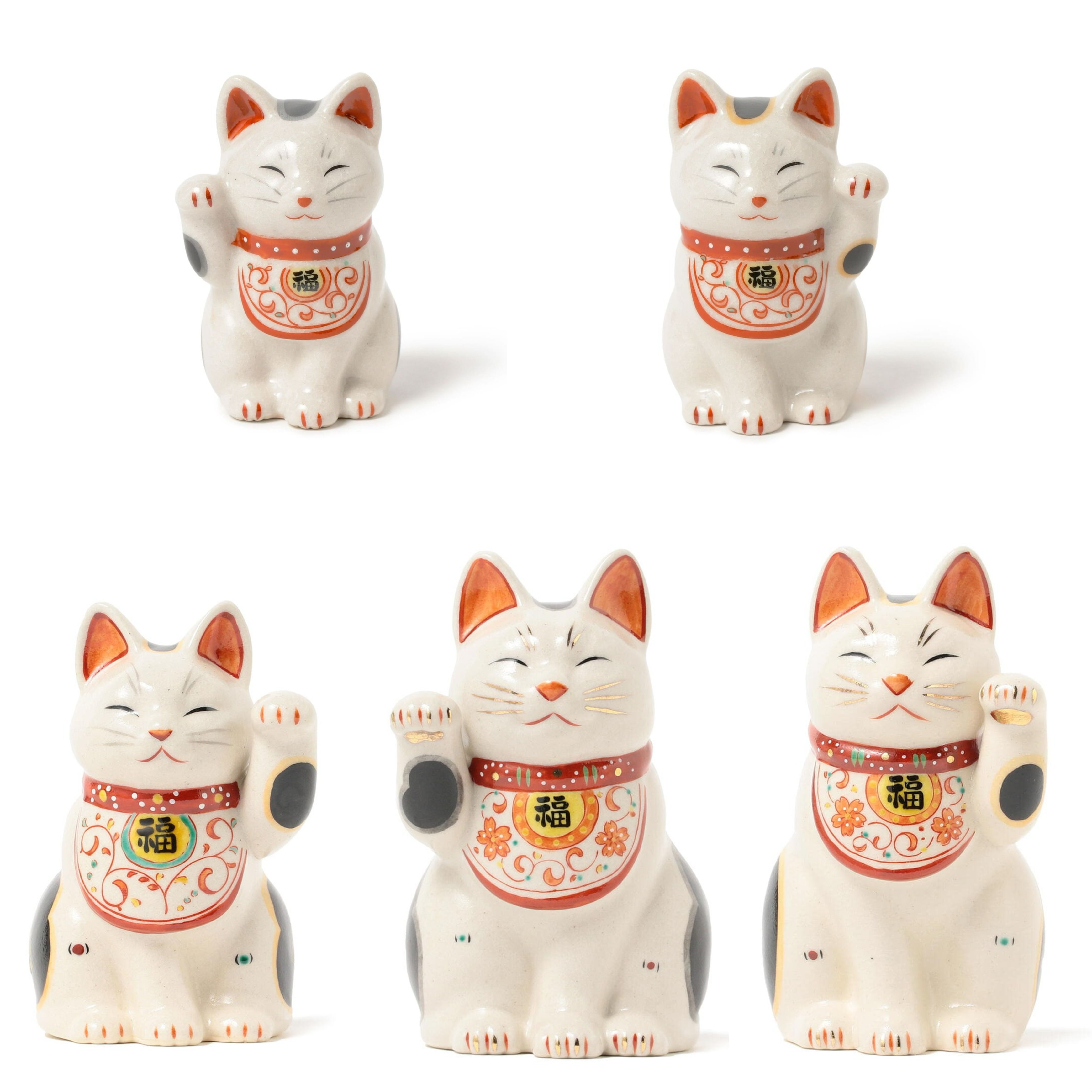現貨┃三種尺寸 日本製 BEAMS JAPAN 招財貓節 中外陶園 萬福 藤蔓 招財貓