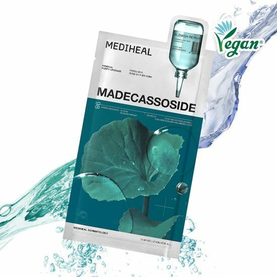 《現貨》MEDIHEAL Madecassoside Essential Mask Sheet 10+1 sheets