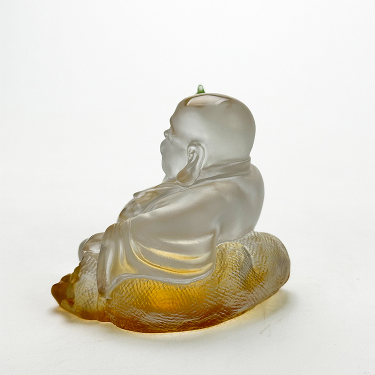 鹿港窯禮品館 琉璃彌勒佛 帶來幸福與財富的吉祥物