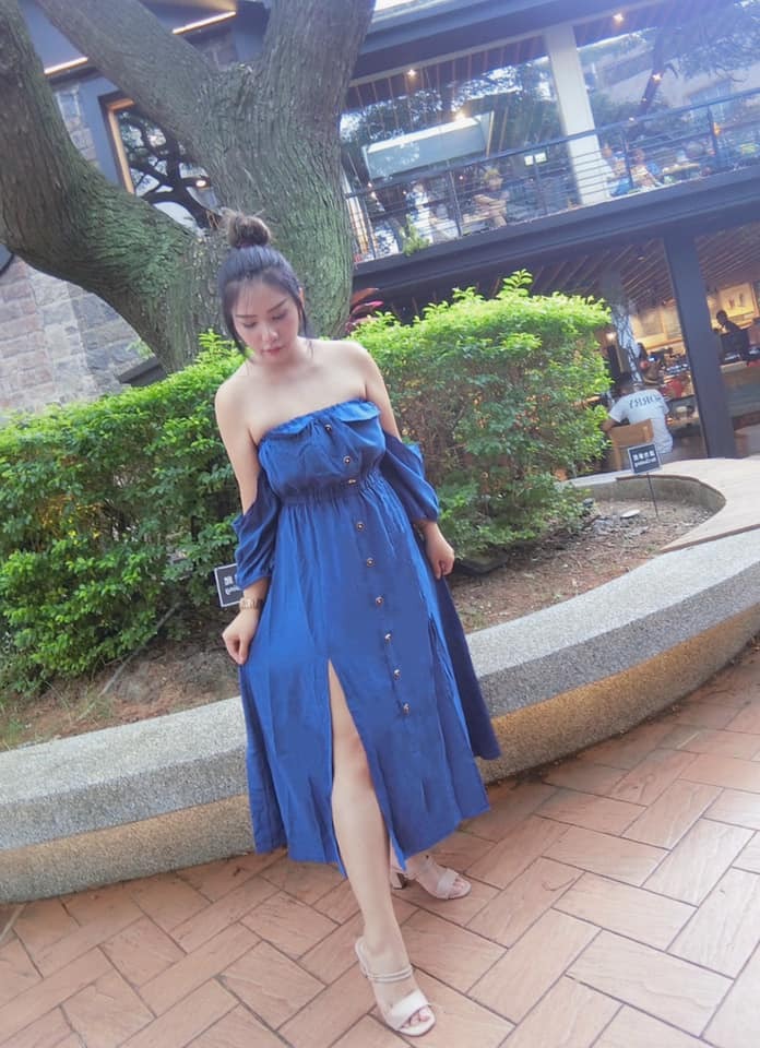 超顯瘦雙開衩長洋🍭自訂款