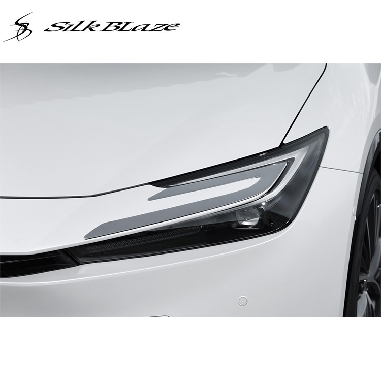 SILKBLAZE 頭燈鍍鉻飾板 TOYOTA PRIUS PHEV 60系 2023-