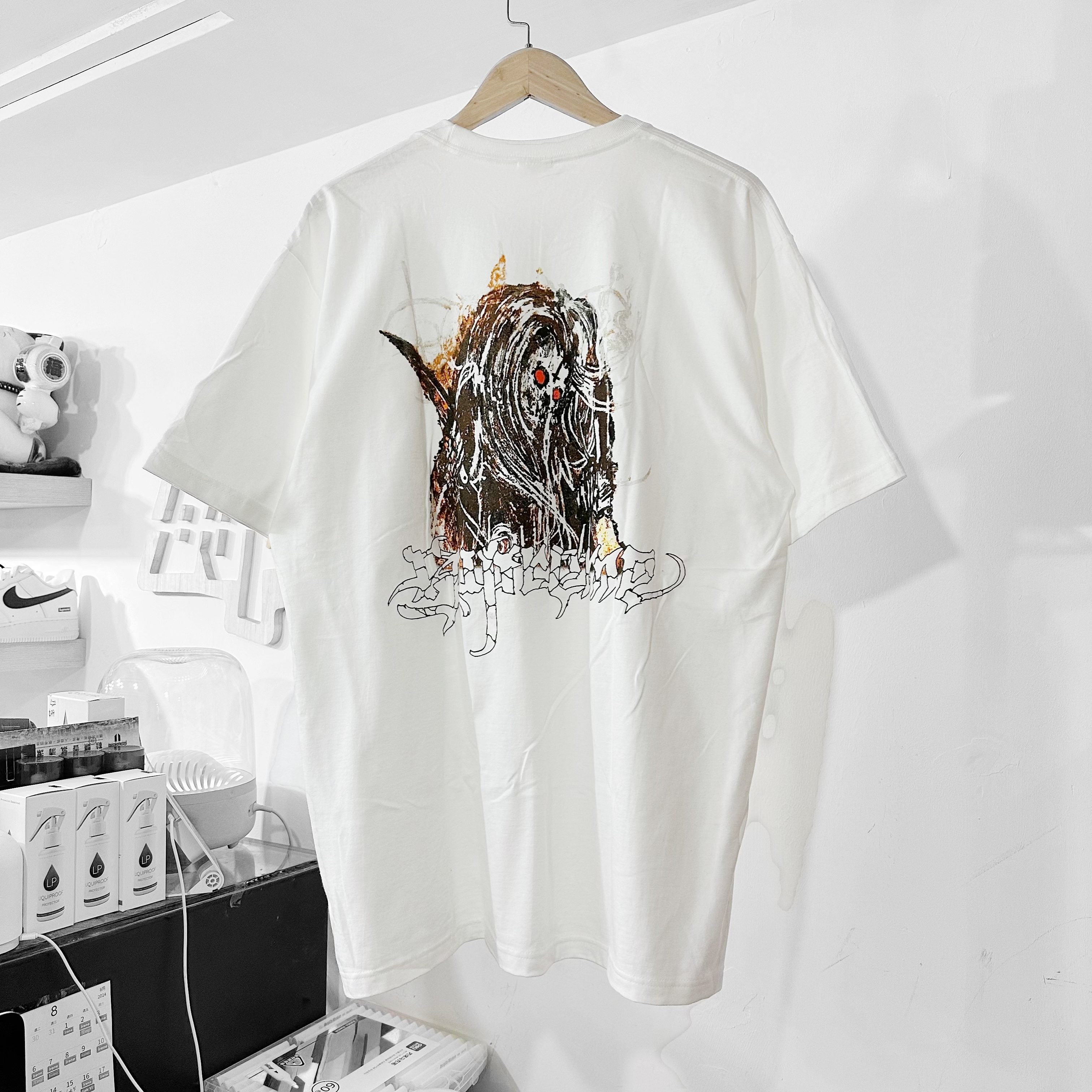 SUPREME FW24 SATAN TEE WHITE