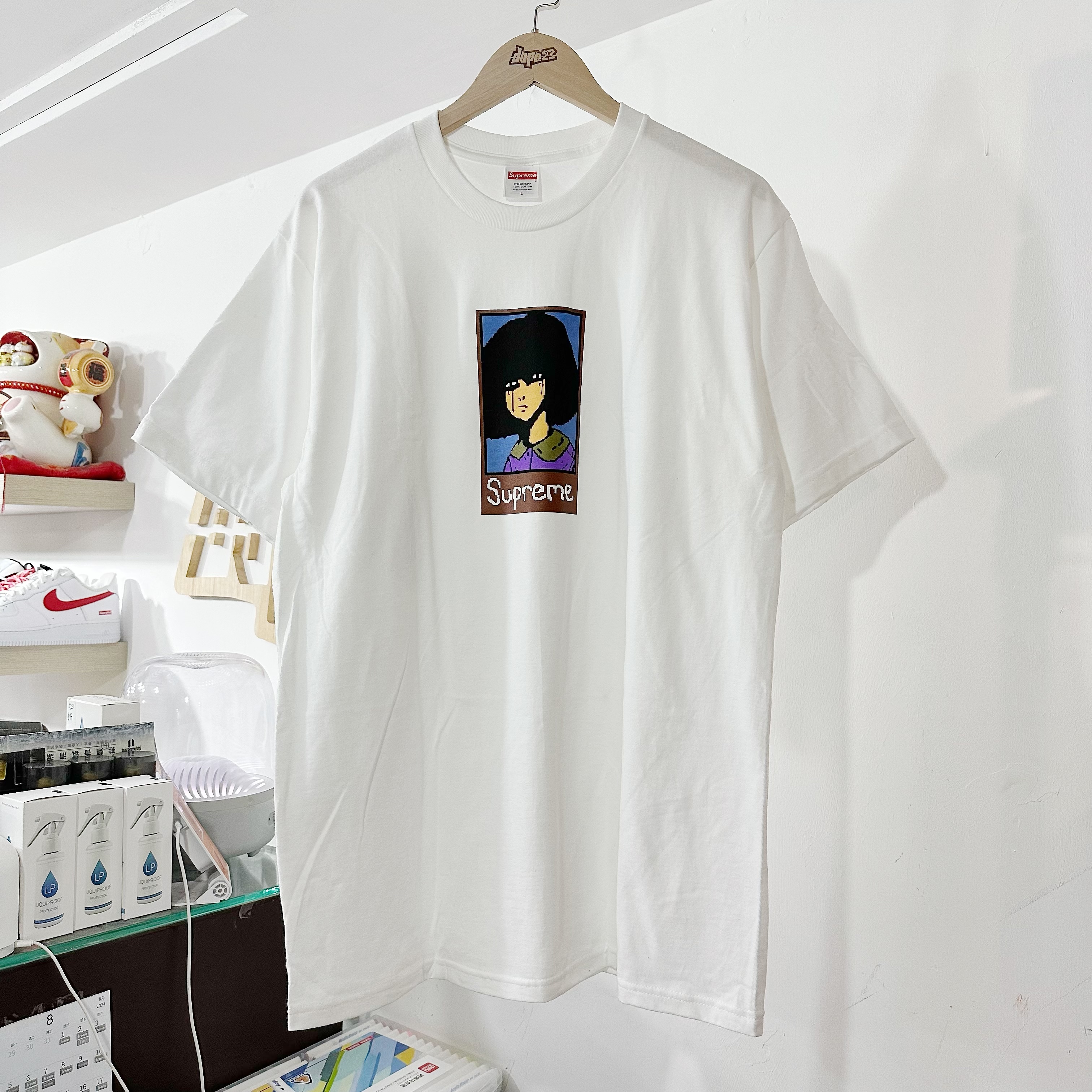 SUPREME  FW24 EMO TEE WHITE