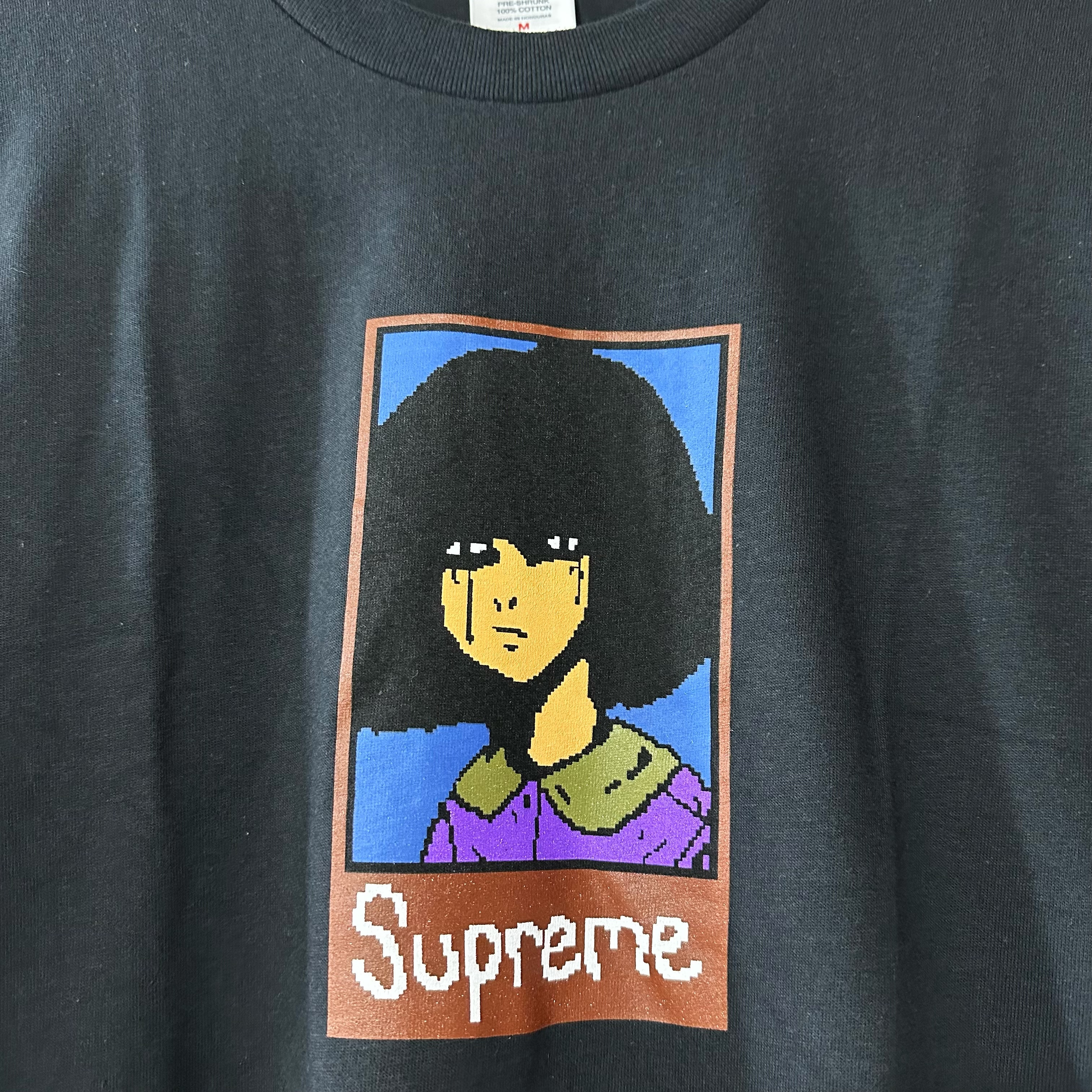 SUPREME FW24 EMO TEE BLACK