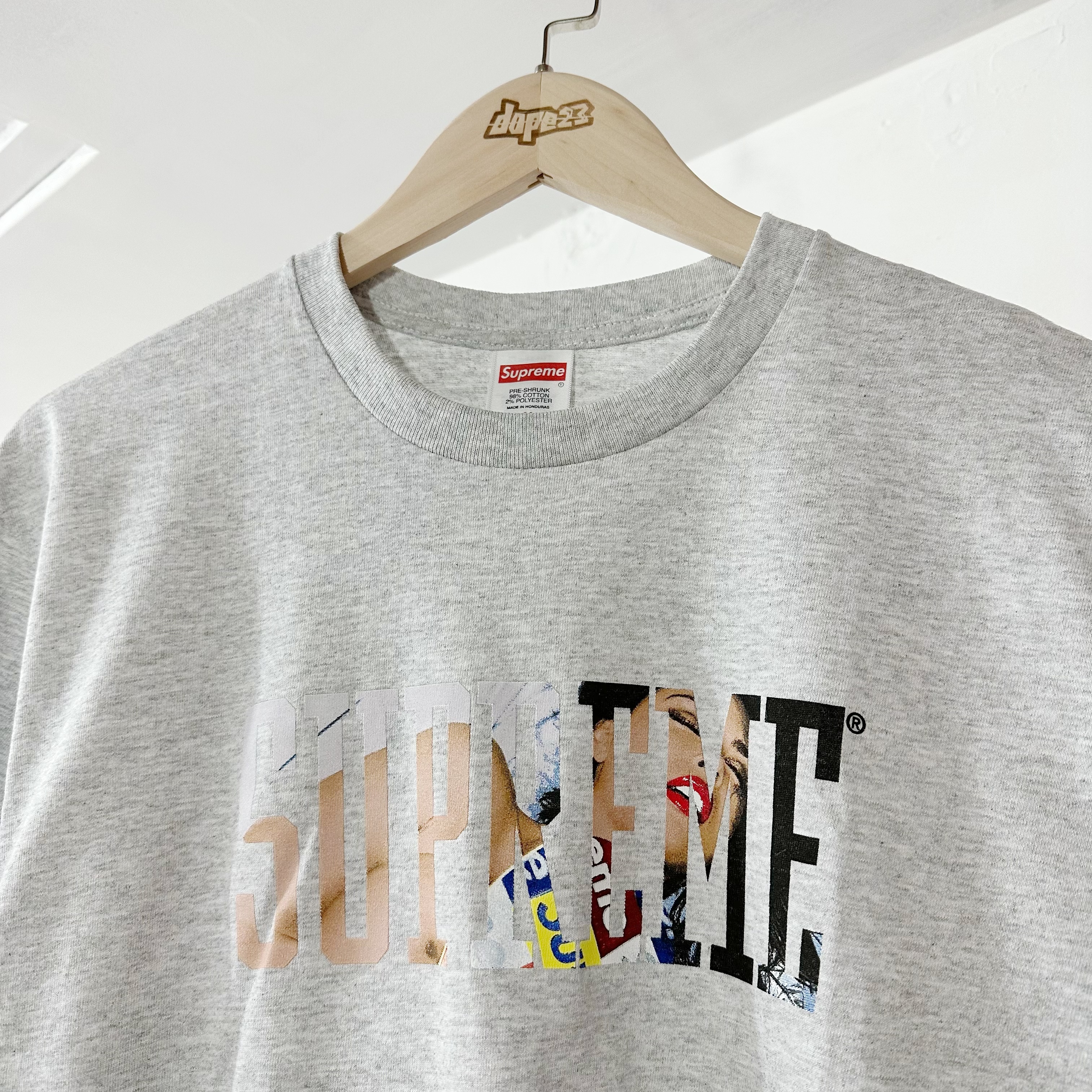 SUPREME FW24 TERA PATRICK TEE GREY