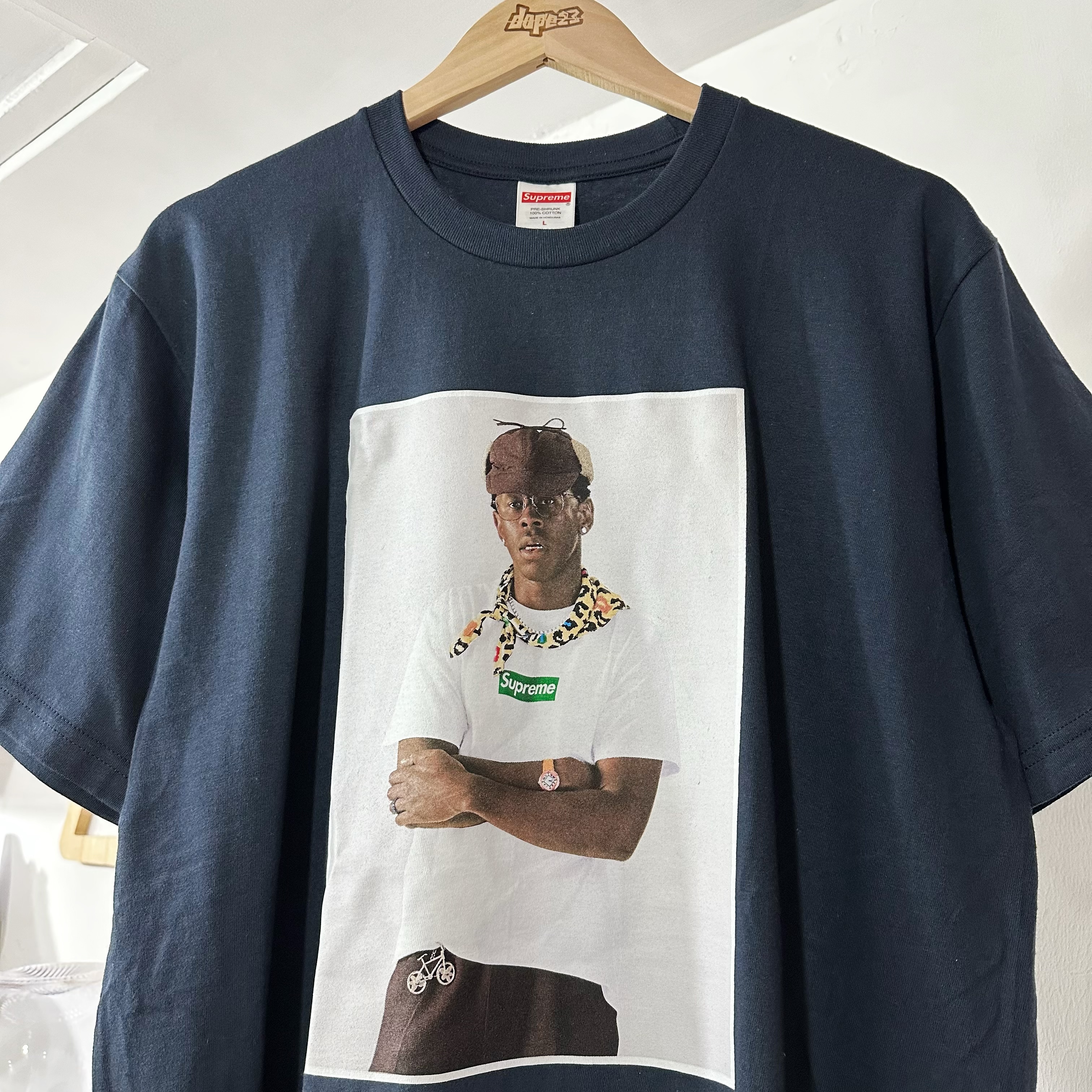 SUPREME FW24 TYLER THE CREATOR TEE (NAVY)