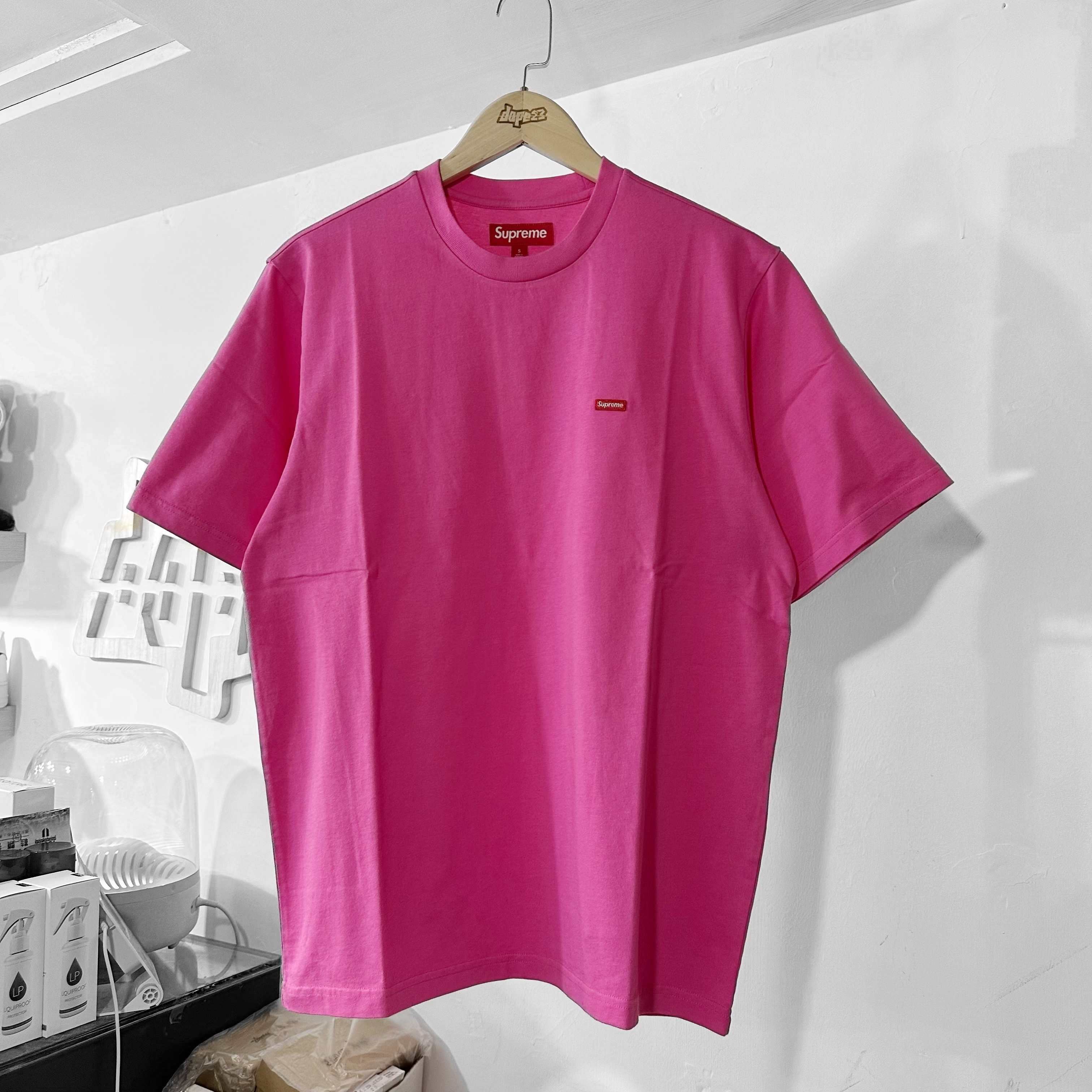 SUPREME FW24 SMALL BOX TEE PINK