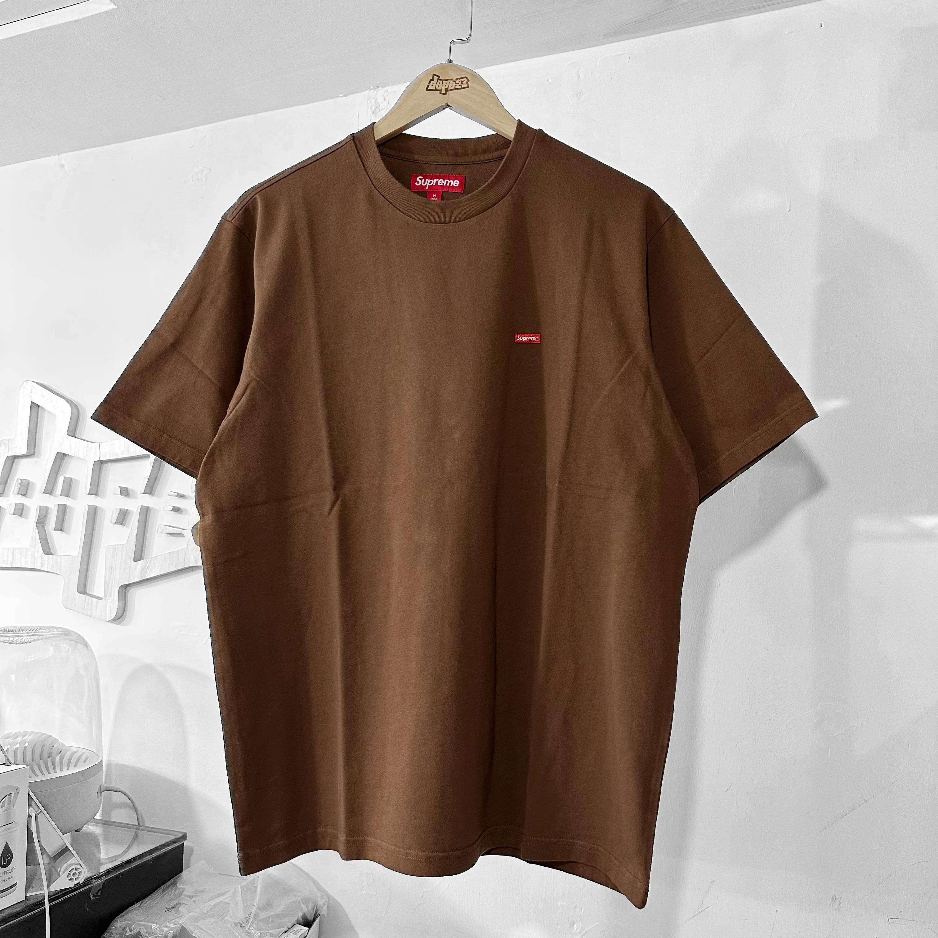 SUPREME FW24 SMALL BOX TEE BROWN