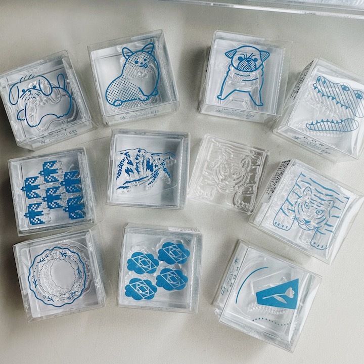 HITOTOKI 冰塊水晶印章 L尺寸 |日本KINGJIM