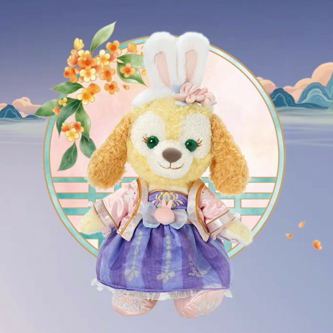 2024 中秋 達菲 Duffy 與好友們 可琦安 餅乾 CookieAnn 娃娃 玩偶 -上海迪士尼樂園