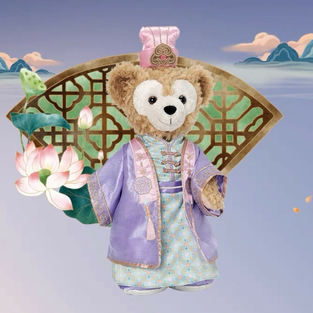 2024 中秋 達菲 Duffy 與好友們 達菲 Duffy 娃娃 玩偶 -上海迪士尼樂園