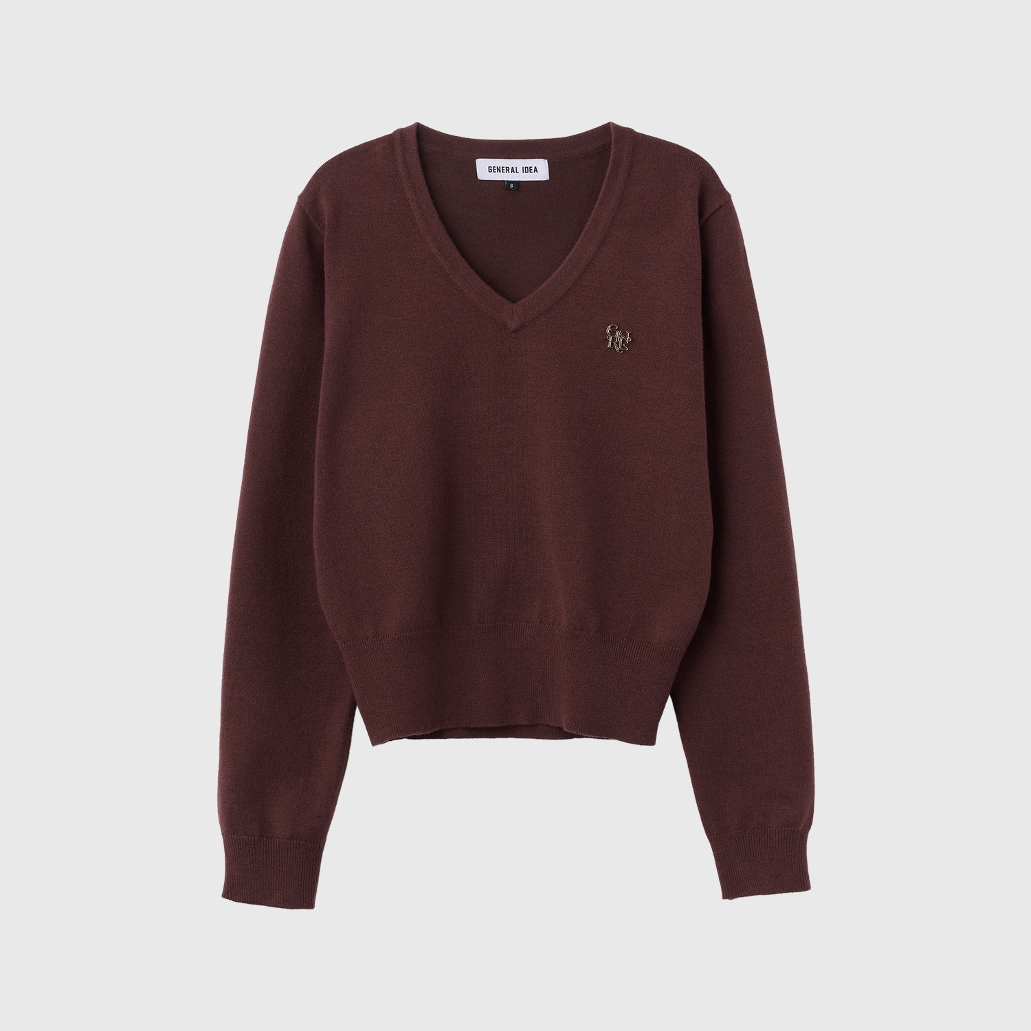 [GENERAL IDEA] ESSENTIAL V-NECK PULLOVER