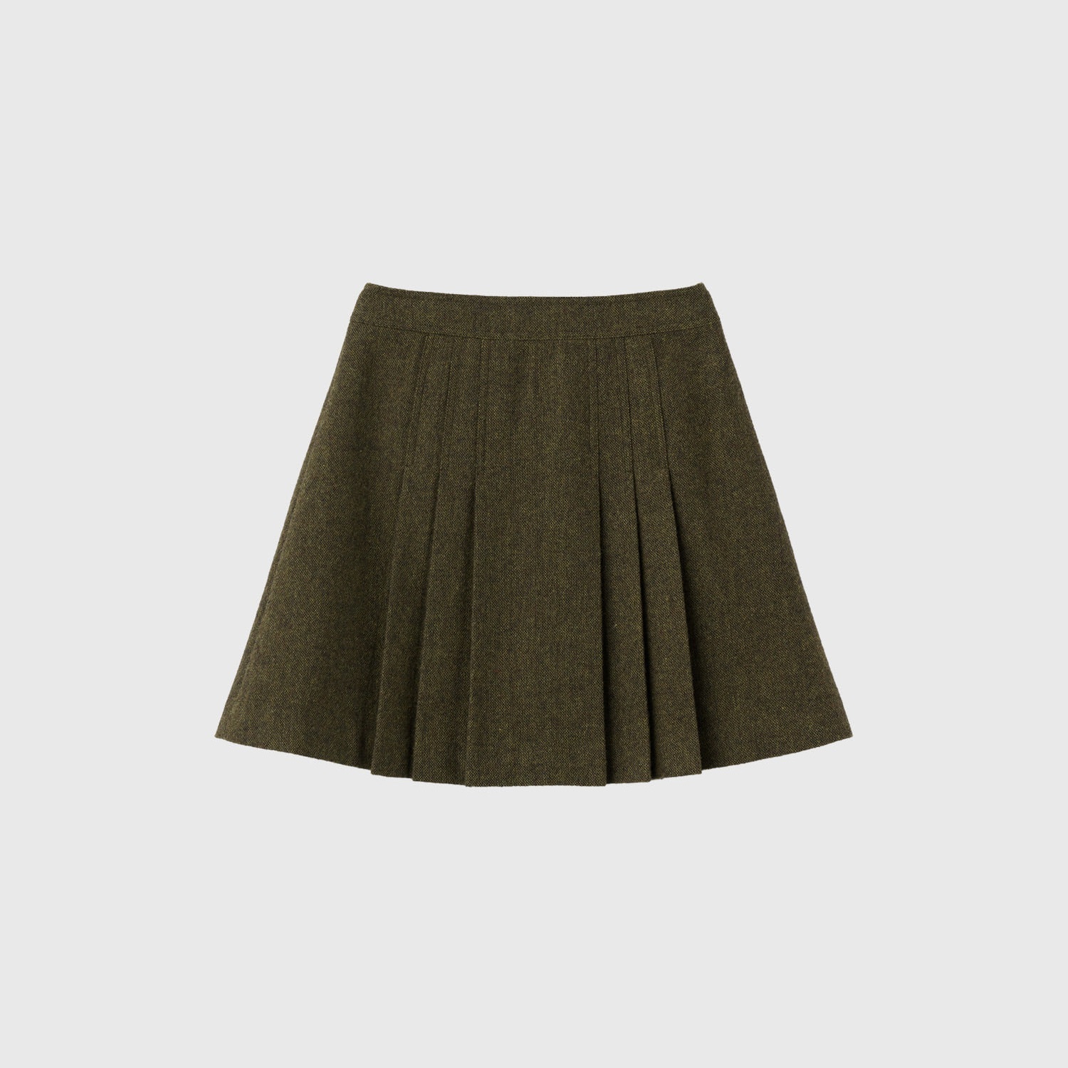 [GENERAL IDEA] NEW CLASSIC WOOL PLEATED MINI SKIRT